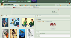 Desktop Screenshot of missy-mango-pop.deviantart.com