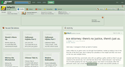 Desktop Screenshot of iwfan53.deviantart.com
