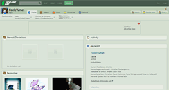 Desktop Screenshot of foxieyumei.deviantart.com