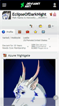 Mobile Screenshot of eclipseofdarknight.deviantart.com