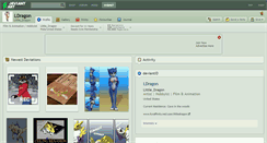 Desktop Screenshot of ldragon.deviantart.com
