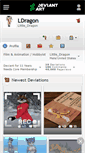 Mobile Screenshot of ldragon.deviantart.com