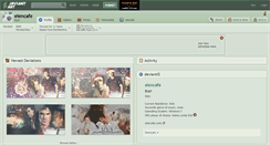 Desktop Screenshot of eiencafe.deviantart.com
