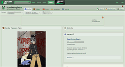 Desktop Screenshot of burnbunnyburn.deviantart.com