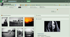 Desktop Screenshot of frustra-saeva.deviantart.com
