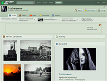 Tablet Screenshot of frustra-saeva.deviantart.com