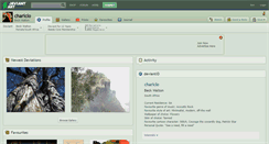 Desktop Screenshot of chariclo.deviantart.com