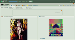 Desktop Screenshot of lu-kutha.deviantart.com