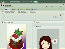 Tablet Screenshot of ninjamoy.deviantart.com
