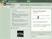 Tablet Screenshot of girl-park.deviantart.com