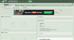 Desktop Screenshot of dizzyplz.deviantart.com