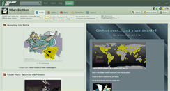 Desktop Screenshot of niban-destikim.deviantart.com