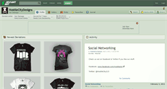 Desktop Screenshot of hostilecitydesigns.deviantart.com