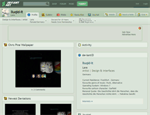 Tablet Screenshot of liuqid-it.deviantart.com