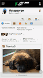 Mobile Screenshot of nategeorge.deviantart.com