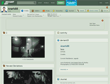 Tablet Screenshot of anaris88.deviantart.com