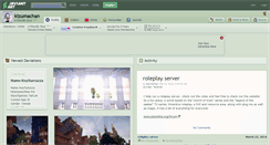 Desktop Screenshot of kizumachan.deviantart.com