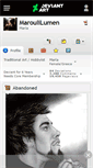 Mobile Screenshot of maroulilumen.deviantart.com