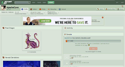 Desktop Screenshot of apachecove.deviantart.com