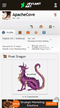 Mobile Screenshot of apachecove.deviantart.com
