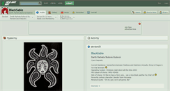 Desktop Screenshot of blacksable.deviantart.com
