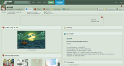 Desktop Screenshot of ancret.deviantart.com
