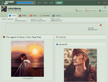 Tablet Screenshot of coincidense.deviantart.com