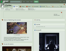 Tablet Screenshot of jtguilber.deviantart.com