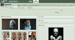 Desktop Screenshot of castof1000s.deviantart.com