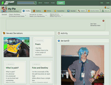 Tablet Screenshot of my-pie.deviantart.com