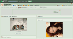 Desktop Screenshot of mesiaszciszy.deviantart.com