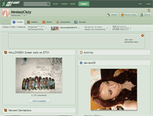 Tablet Screenshot of mesiaszciszy.deviantart.com