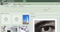 Desktop Screenshot of kucingitem.deviantart.com