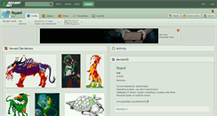 Desktop Screenshot of feyani.deviantart.com