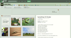 Desktop Screenshot of hobbit-babe.deviantart.com