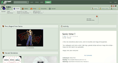 Desktop Screenshot of catw.deviantart.com