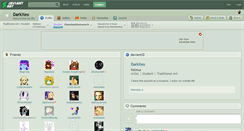 Desktop Screenshot of darkxeo.deviantart.com