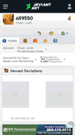 Mobile Screenshot of ali9550.deviantart.com