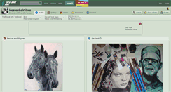 Desktop Screenshot of heavenhairsixes.deviantart.com