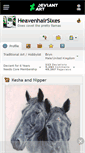 Mobile Screenshot of heavenhairsixes.deviantart.com
