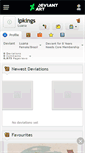 Mobile Screenshot of lpkings.deviantart.com