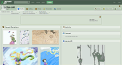 Desktop Screenshot of dee-loki.deviantart.com