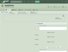 Tablet Screenshot of muddyworks.deviantart.com