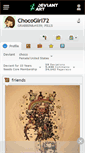 Mobile Screenshot of chocogirl72.deviantart.com
