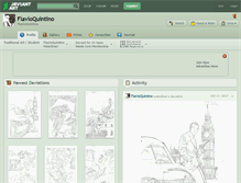 Tablet Screenshot of flavioquintino.deviantart.com