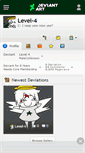 Mobile Screenshot of level-4.deviantart.com