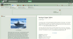 Desktop Screenshot of markkarvon.deviantart.com