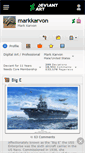 Mobile Screenshot of markkarvon.deviantart.com