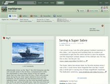 Tablet Screenshot of markkarvon.deviantart.com