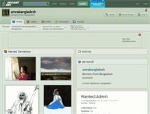Tablet Screenshot of amrabangladesh.deviantart.com